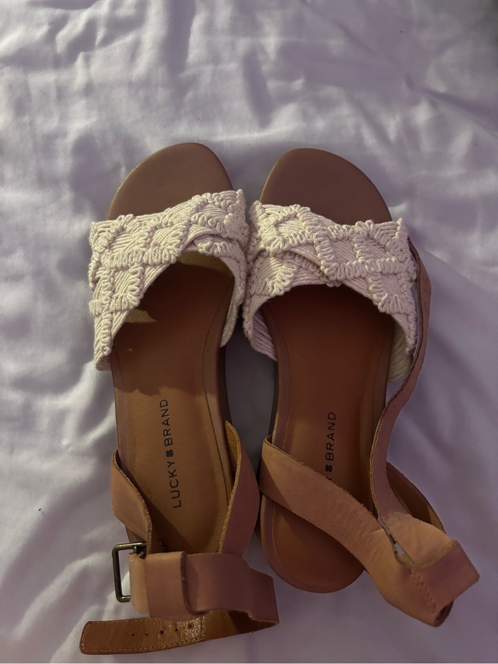 Lucky Brand ‘Famika’ Platform Wedge Sandal